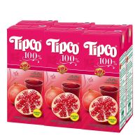 ทิปโก้ น้ำทับทิม 100% 200 มล. X 6 กล่อง Tipco 100% Pomegranate 200 ml x 6 โปรโมชันราคาถูก เก็บเงินปลายทาง