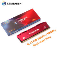 TANBASSH ระบายความร้อน DDR3 8กิกะไบต์1600เมกะเฮิร์ตซ์1866เมกะเฮิร์ตซ์สก์ท็อปหน่วยความจำ RAM สีดำสีแดงสีขาวหม้อน้ำเข้ากันได้สำหรับเมนบอร์ดทั้งหมด