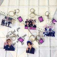 Kpop Stray Kids Keychain MAXIDENT Acrylic Key Ring Bag Pendant