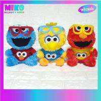 ตุ๊กตา Sesame Street เซซามี สตรีท ใส่แว่น ขนาด 8 นิ้ว / ของเล่น ของเล่นเด็ก ของขวัญ งานป้าย ลิขสิทธิ์แท้