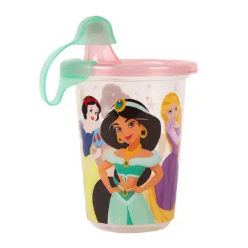 Disney Cups Cute Minnie Mickey Mouse Sippy Cup for Kids Disney Princess  Sofia Milk Cup Cartoon Mermaid Baby Straw Cup