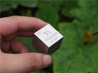 Titanium Metal Periodic Cube One inch Ti Greater than or equal to 99.5