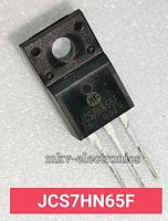 (1ตัว) JCS7HN65F , 7N65 , MOSFET N-Channel 7A 650V TO-220FP