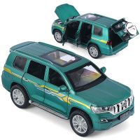 1:32 TOYOTA LAND CRUISER Prado Metal Toy Alloy Car Diecasts Toy Vehicles Car Model 6 Doors Can Opened Toys For Children