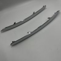 2pcs OEM Chrome Silver กันชนหน้าตาไก่ Trim garnish สำหรับ Kia Sportage 2011 2015 865813W000 865823W000