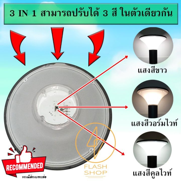 way-of-light-ไฟโซล่าเซลล์-โคมไฟถนนโซล่าเซลล์-ะดับ-solar-garden-pillar-light-รุ่น-sg-1ไฟโซล่าเซลล์ประหยัดพลังงาน-ราคาถูก