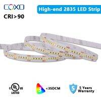 【LZ】 High-end 2835 LED Strip Light DC12V 24V SMD2835 Led Lights 60/120/240 LEDs/m 5m Flexible Ribbon Led Tape RA90 3000K-6000K