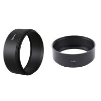 2 Pcs Mount Standard Metal Lens Hood for Canon Nikon Pentax Sony Olympus, 58Mm &amp; 55Mm