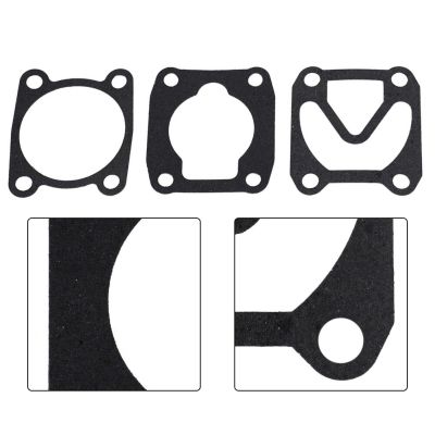 3 In 1 Air Compressor Cylinder Head Base Paper Pad Clip Steel Sheet Cylinder Head Base Valve Plate Sealing Gasket Washers Nails  Screws Fasteners