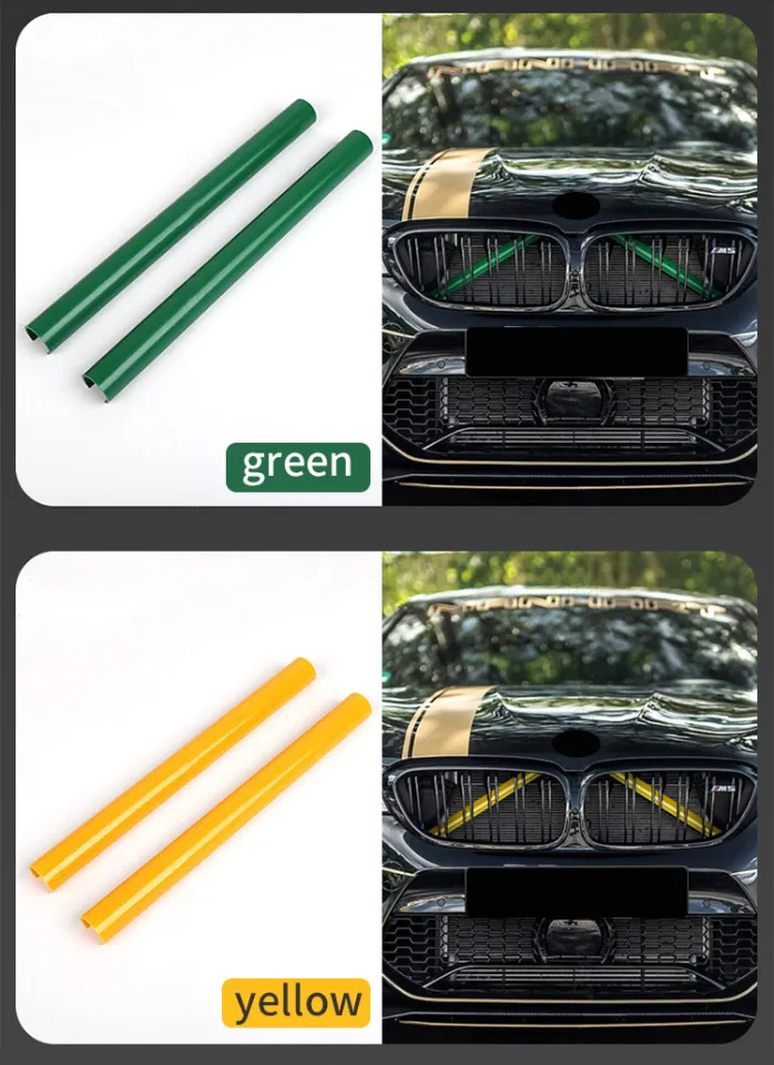 Car Front Grille Trim Strips For BMW 3 4 series F30 F31 G20 G21 F34 F32 F33  F36 F83 Sport Styling Decoration Accessories Sticker