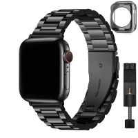 fgjdfgrh Band Case for Apple Watch Strap Ultra 49mm 45mm 44mm 42mm 41mm 40mm 38mm Bumper Cover for iWatch SE 8 7 6 5 4 3 Metal Bracelet