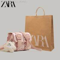 Zara○ วันเกิดแฟนถุงซานตาระดับอาวุโสแพคเกจแคมบริดจ์เป็นผู้หญิงที่น่ารักและหวาน2023ใหม่สวมใส่กระเป๋าถือ