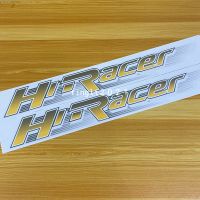 สติ๊กเกอร์* Hi-RACER สีเหลือง ปี 2006 PRO ติดข้างท้ายกระบะ MAZDA BT-50 ( ราคาต่อชุด มี 2 ชิ้น )