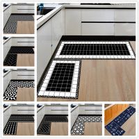 [A VOGUE] ModernKitchen Mat Anti-Slip BathroomHome Entrance/hallway Door Mat ตู้เสื้อผ้า/ระเบียงพรมปูพื้น