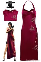 SHUAIYI Ada Wong คอสเพลย์สำหรับ Mulher เกม Residente Halloween Carnaval Roupas de Festa Fantasia Disfarce Senhoras Mulher