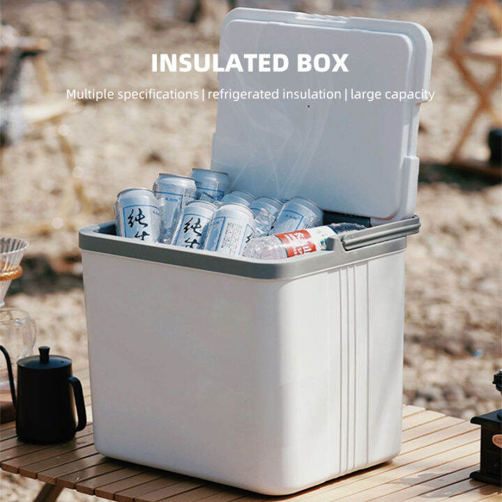 Outdoor Ice Box Cooler Chest Insulated 6L/3.5L for Camping Picnic ...