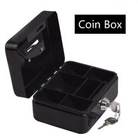 Protable Key Safe Box Key Locker Mini Steel Piggy Bank Safety Box Storage Hidden Money Coin Cash Jewellery With Drawer Carry Box