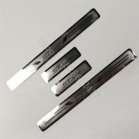 4pcs For Ford ST LINE Sticker Door Sill Scuff Plate Guard Stainless Steel Kick Pedal Sticker Car Styling Accessories 2012-2023