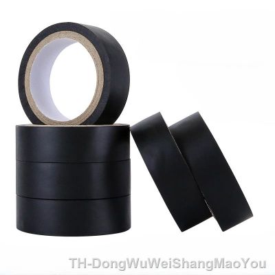 5m Black Flame Retardant Electrical Insulation Tape High Voltage 600v PVC Electrical Tape Waterproof Self-adhesive Tape 16mmx5M