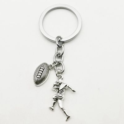Jewelry Team Never Charm Graduation Classmate Creative Keychain Jersey Ball Keychain Up Pants Crafts Gift [hot]Rugby Give