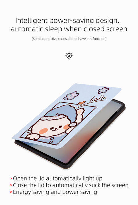 แผ่น-xiaomi-redmi-เคส-se-11-0-2023รูปแบบน่ารัก-casing-tablet-สีแดง-mi-pad-se-11-0นิ้วเคสระบายความร้อน2023และกันเหงื่อเคสตั้งได้ฝาพับหนัง