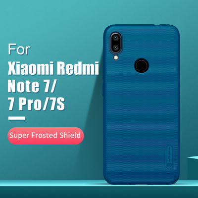 Redmi note 7 case 6.3 NILLKIN Frosted PC Matte hard back cover Gift Phone Holder For xiaomi redmi note 7 pro case Redmi note 7s