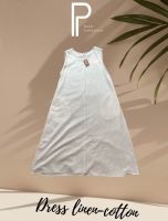 P_pastr -linencotton dress (cream)