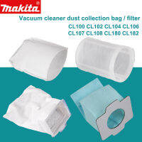 Makita เครื่องดูดฝุ่นฝุ่นกระเป๋า/Filter ล้างทำความสะอาดได้อุปกรณ์เสริมสำหรับ CL100 CL102 CL104 CL106 CL107 CL108 CL180 CL182