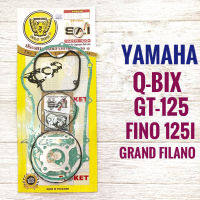 ปะเก็น YAMAHA GT125 , Q-BIX , FINO125i , GRAND FILANO ( ยามาฮ่า จีที125 คิวบิค ฟีโน่125ไอ แกรนฟิลาโน่ ) ปะเก็นบน ประเก็น