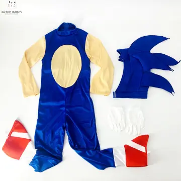 Fantasia infantil Sonic - Child Deluxe Sonic Costume