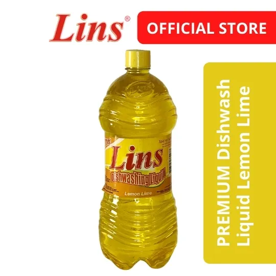 Lins Dishwashing Liquid Lemon Lime Yellow 1.4Liter Lazada PH