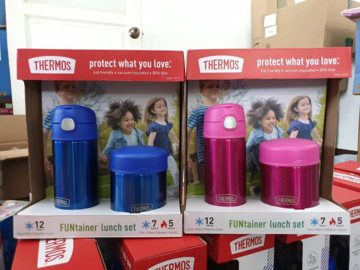 Thermos FUNtainer Lunch Set ขวดน้ำสุญญากาศ Lazada.co.th