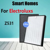 อะไหล่ตัวกรองเครื่องฟอกอากาศสำหรับ Electroluxs Z531ถ่านกัมมันต์405*390*10มม. และตัวกรอง HEPA 405*390*40มม.