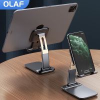 Aluminum Alloy Desktop Mobile Phone Stand Foldable iPad Tablet Support Cell Phone Desk Bracket Lazy Holder For Smartphone Mount Replacement Parts