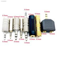 ❍ 3pcs Jack 3.5mm to 2.5mm Audio Adapter 2.5mm Male to 3.5mm Female Plug Connector for Aux Speaker Cable Headphone Jack 3.5