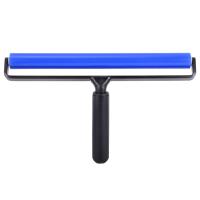 12 Inch Wide Glue Silicone Soft Rubber Pasting Roller Squeegee Rolling Wheel Anti-Static Sticky Deadener Automotive