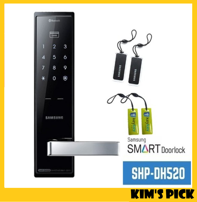 SAMSUNG SHP-DH520 Keyless Handle Touch Bluetooth Digital IOT Door Lock 