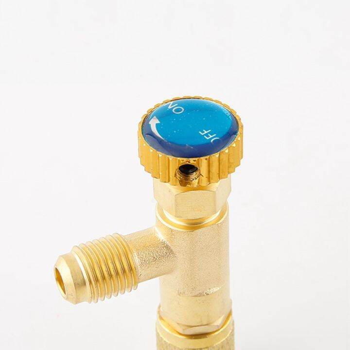 r410a-r22-refrigeration-tool-air-conditioning-liquid-safety-hose-valve-1-4-quot-5-16-quot-thread-air-conditioning-repair-and-fluoride