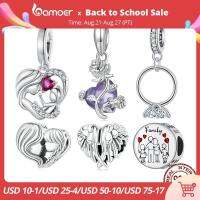 《Suellen jewels》เครื่องประดับสุด925เงินสเตอร์ลิงของตระกูล BAMOER สำหรับสร้อยข้อมือสุดน่ารักแม่และลูกเครื่องประดับโอบกอดกำไล DIY