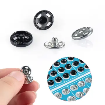 20pcs), multi-function manual DIY, 13mm metal, snap button, invisible button,  buckle, high quality stainless steel