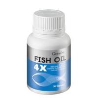 น้ำมันปลา 4 เอ็กซ์ (ขนาด 1,000 มก. บรรจุ 30 แคปซูล) Fish Oil 4X (1,000 mg 30 capsules)