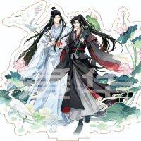 ฟิกเกอร์กุญแจมือเซ็กซ์ตัวการ์ตูนเที่ยนกวน Ci Fu Wuxian Lan Wangji อะนิเมะของขวัญของเล่นแบบจำลอง