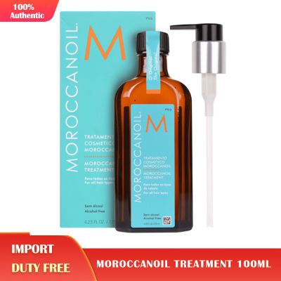 ZX Popular stores Moroccanoil Oil Treatment 100ml โมร็อคโคแฮร์ออยล์(สูตร original)-60 วินาทีเพื่อบรรเทาความแห้งกร้าน Relieve drying in 60 seconds