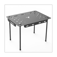 1 Set Aluminum Panel Splicing Folding Table Portable Adjustable Folding Table Outdoor