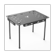 1 Set Aluminum Panel Splicing Folding Table Portable Adjustable Folding Table Camping Dining Table Outdoor