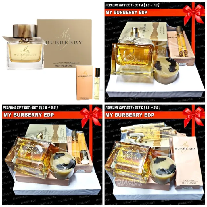 SET HANTARAN PERFUME PEREMPUAN MY BURBERY EDP Lazada