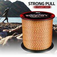 War 8 Strands สายตกปลา PE ถัก X8 500M Fly Wire Multifilament ปลาคาร์พลวด Japan Sea Line Super Strong Line Spot Line