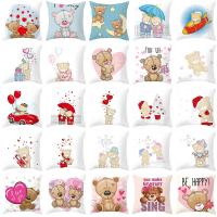 【JH】 New Cartoon Cover Valentines Day Print Cushion Core Wholesale Sales