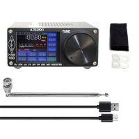 1 Set Black ATS-25X1 with 2.4Inch Touch Screen All Band Radio DSP FM LW (MW and SW) SSB Receiver