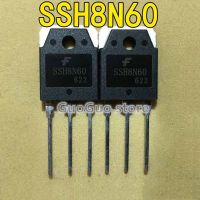 5ชิ้น TO-3P SSH8N60 SSH8N60A 8A TO3P/600V ทรานซิสเตอร์ใหม่แบบดั้งเดิม MOSFET